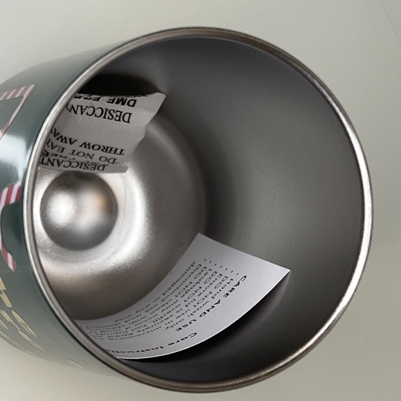 KATE SPADE Stainless Steel Holiday Tumbler Mug - “The More The Merrier” - NEW - Picture 3 of 12